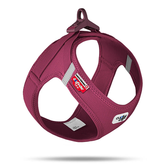 Curli Air-Mesh w/Curli Clasp Harness Ruby