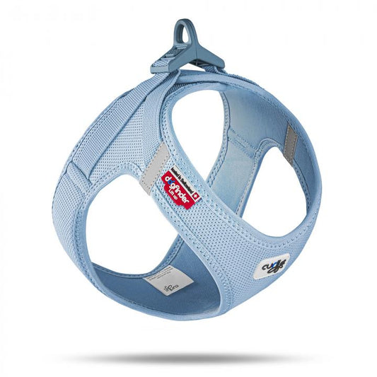 Curli Air-Mesh w/Curli Clasp Harness Sky Blue