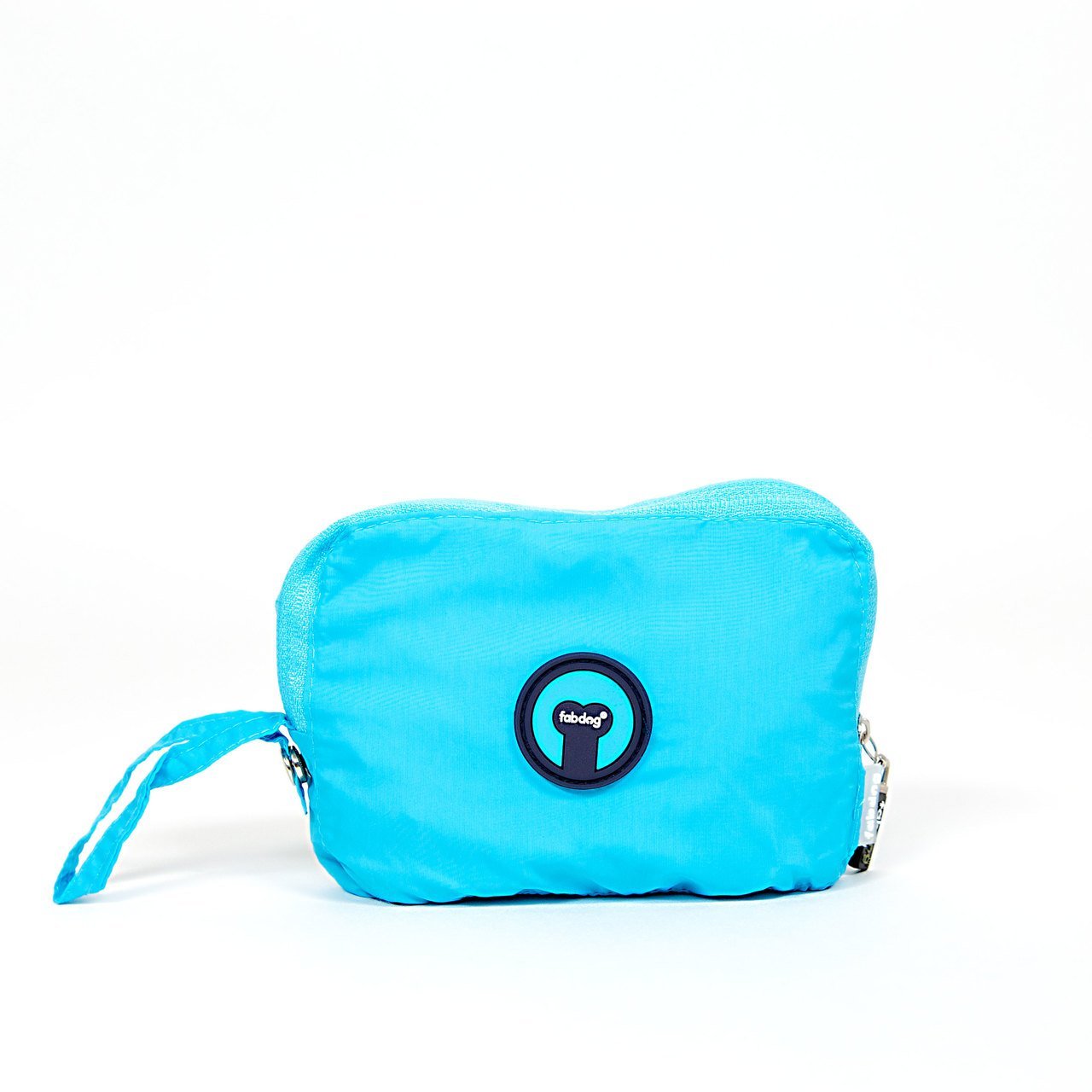 Fabdog Packaway Rain Coat Blue