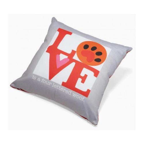 UC Love is a Four Letter Word Pillow