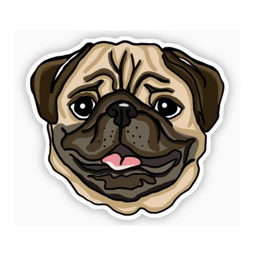 Pug Sticker