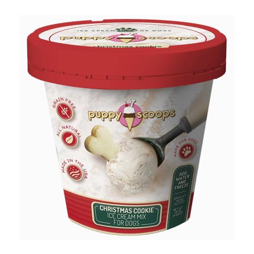 Ice Cream Christmas Cookie Puppy Scoops