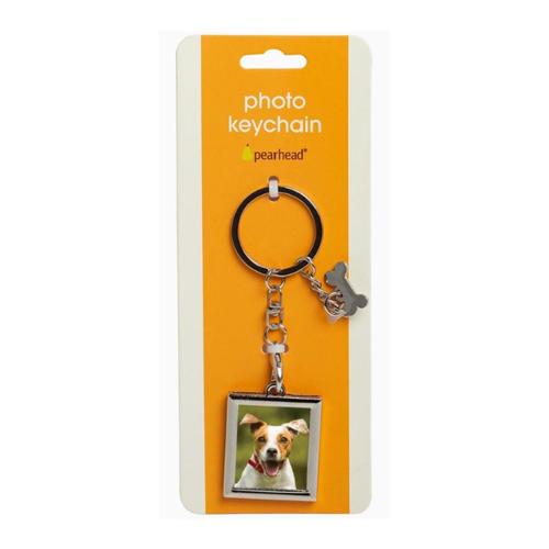 Square Photo Keychain -Disc.