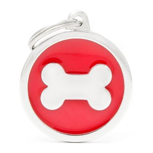 MyFamily Classic - Red Circle w/Bone