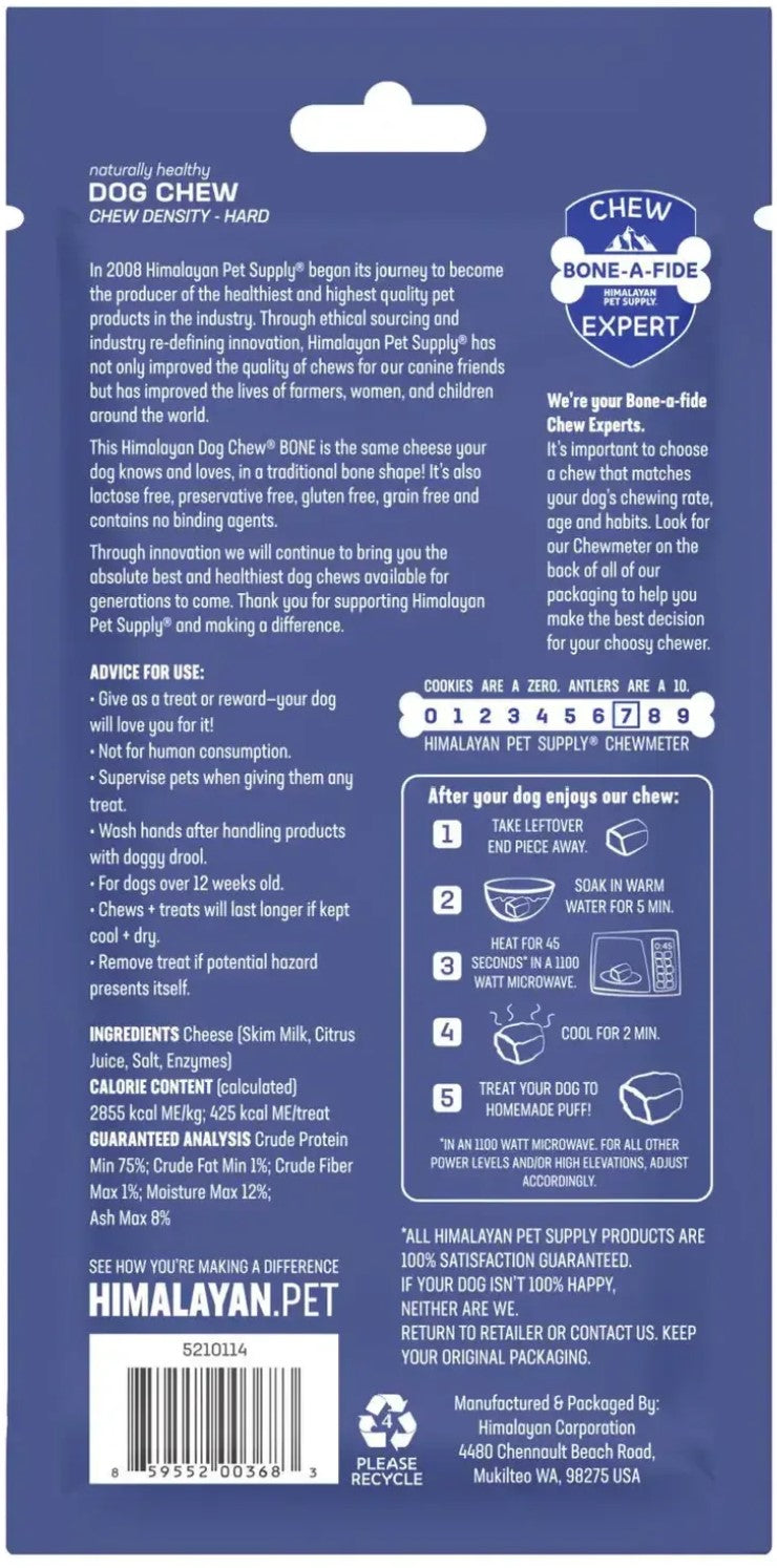 Himalayan Bone S (30 lbs & under) 2.25oz