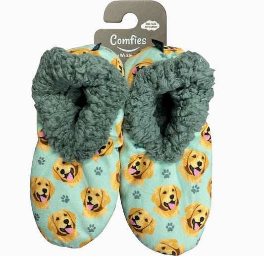 E&S Golden Retriever Slippers