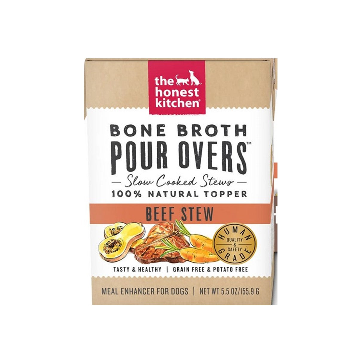Honest Kitchen Beef Stew Pour Over 5.5oz