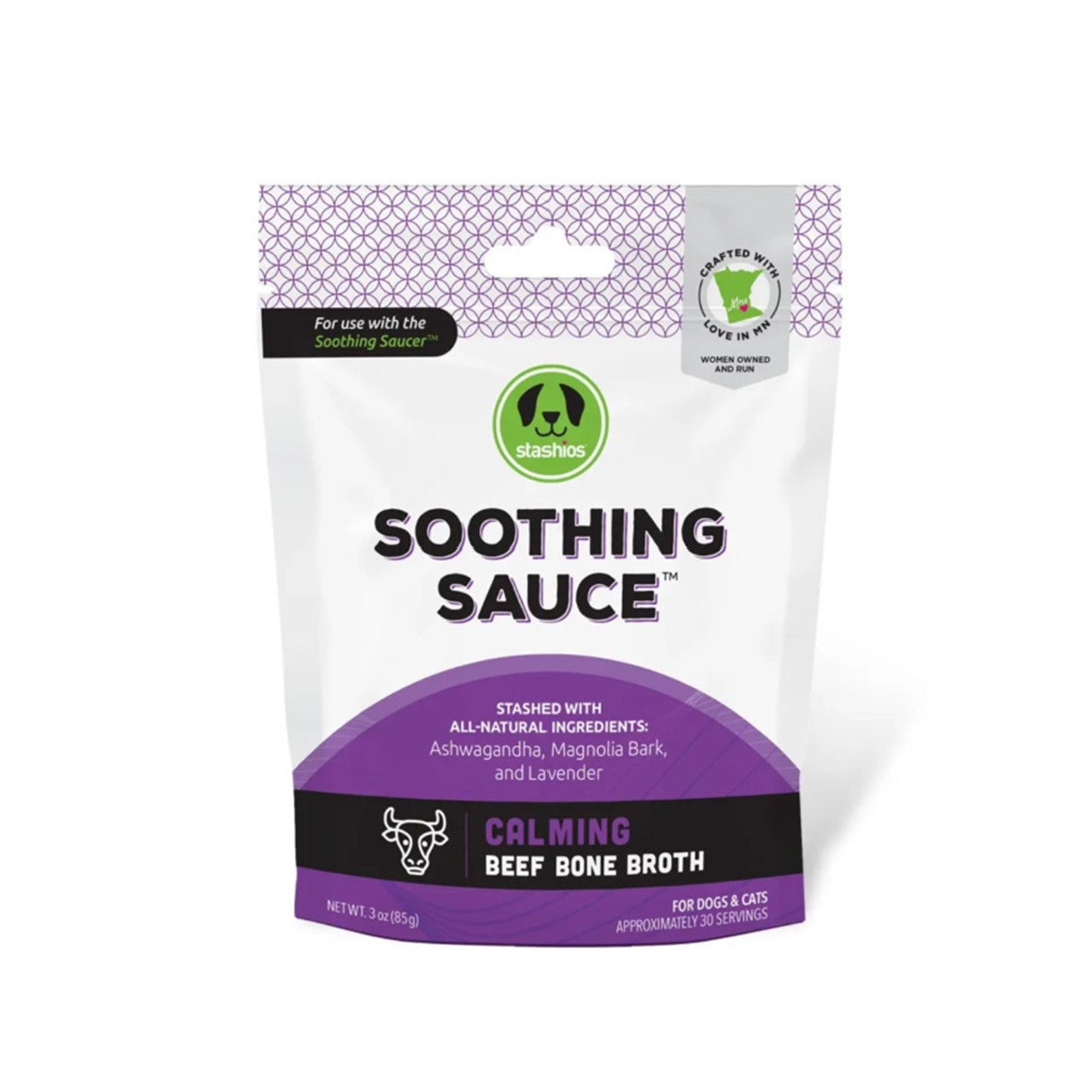 Stashios Soothing Sauce Beef 3oz