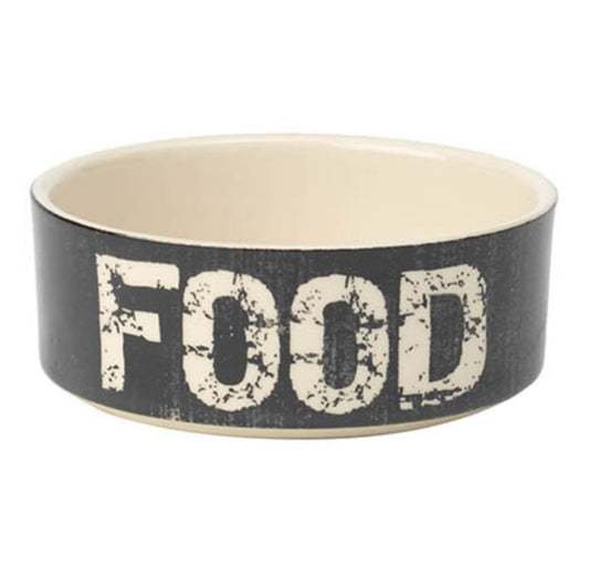 Vintage "Food" Bowl 2c -Petrageous