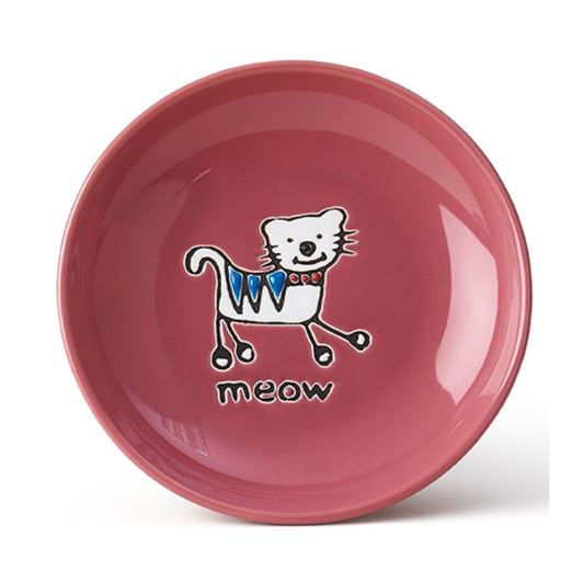 Silly Kitty Saucer Pink 2.5oz -Petrageous
