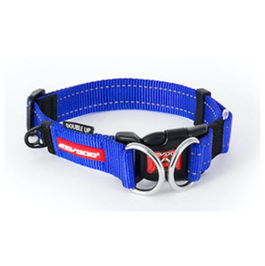 EzyDog Double Up Collar Blue