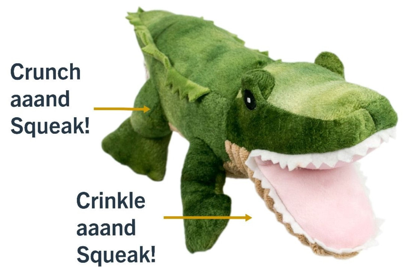 Tall Tails Crunch Gator 15"