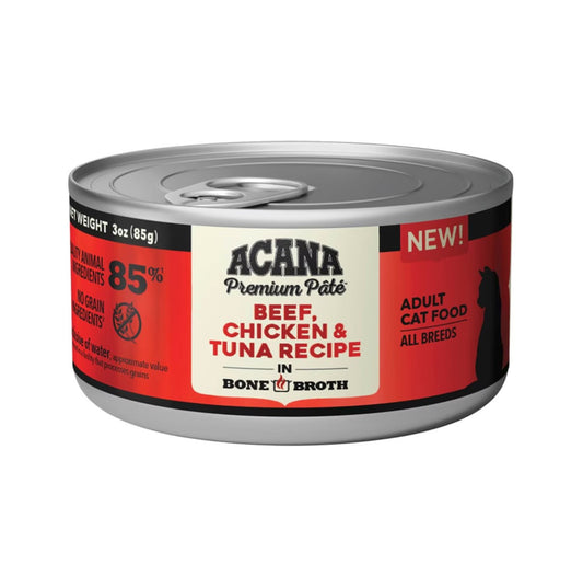 Acana Cat Beef/Chk/Tuna 3oz