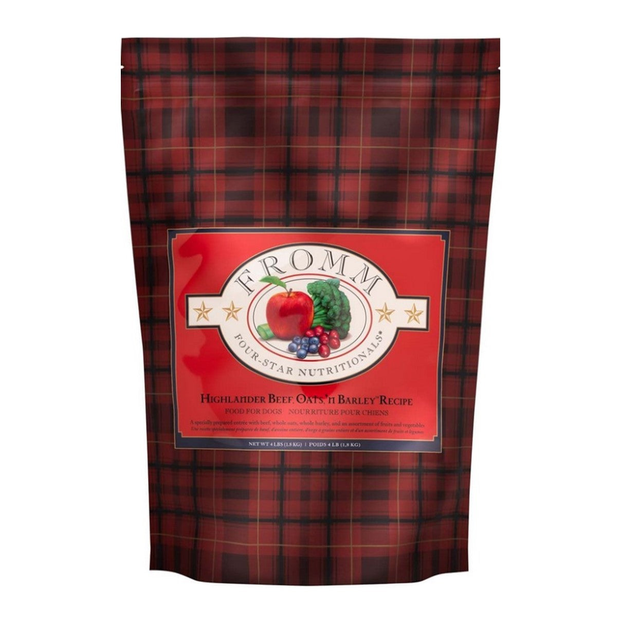 Fromm Four-Star Highlander Beef, Oats & Barley