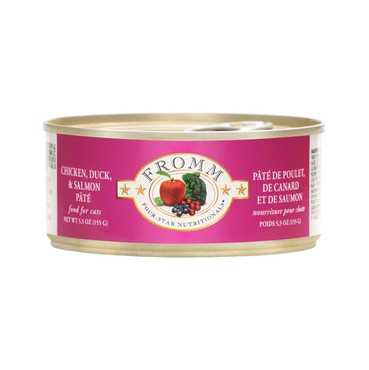 Fromm Cat Chk/Duck/Salm Pate 5.5oz