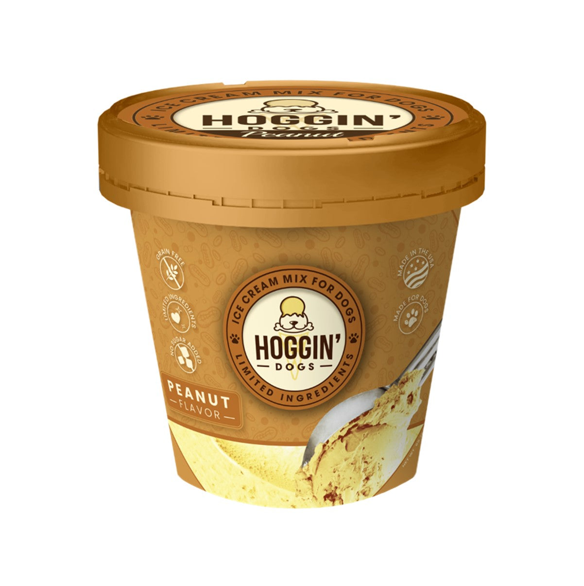 Hoggin' Dogs Ice Cream Mix Peanut