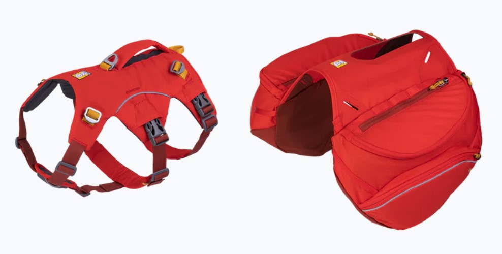 Ruffwear Palisades Pack Red