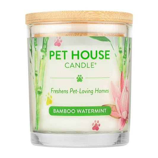Pet House Candle Bamboo Watermint L