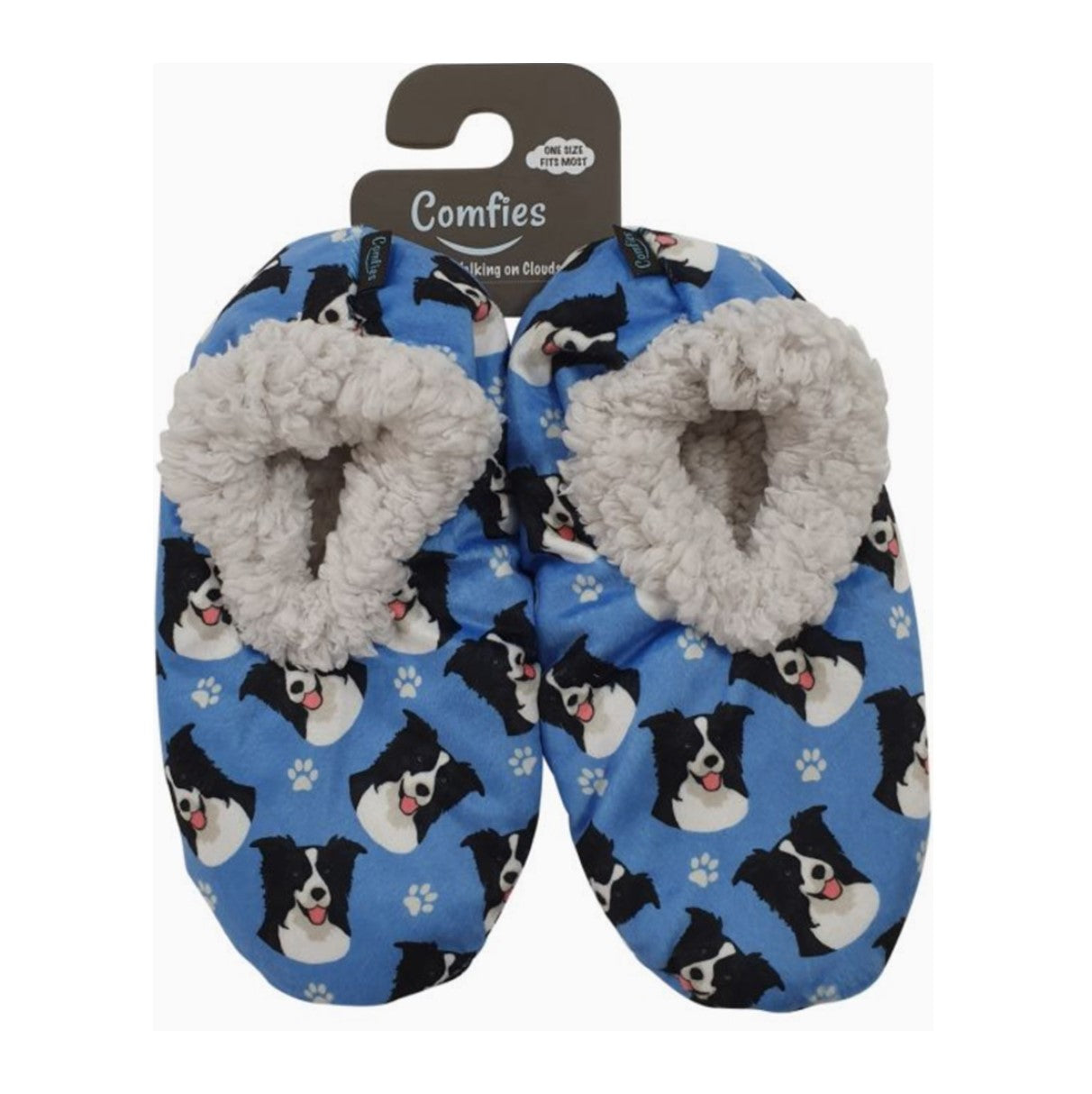 E&S Border Collie Slippers