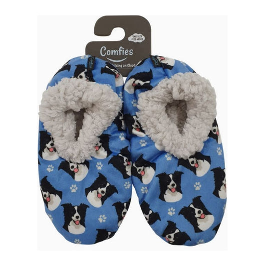 E&S Border Collie Slippers