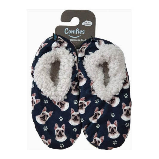 E&S French Bulldog Slippers