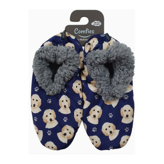 E&S Goldendoodle Slippers