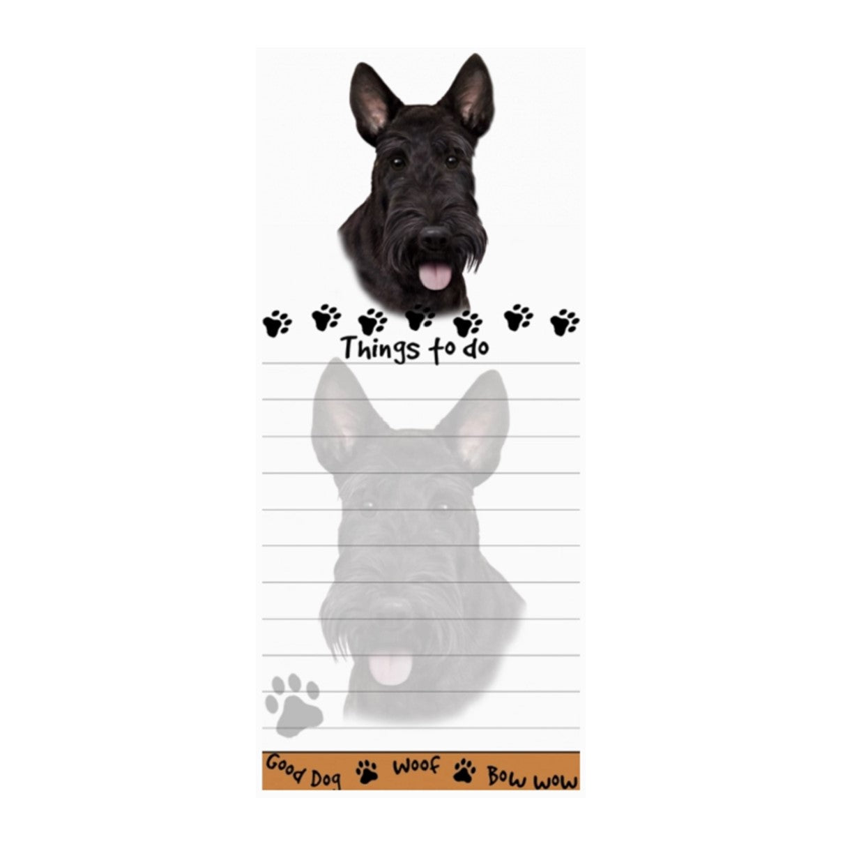 Scottie Magnetic Notepad