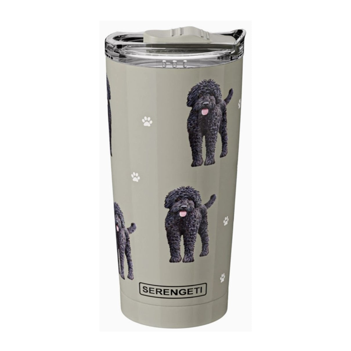 E&S Labradoodle Blk 20oz Tumbler