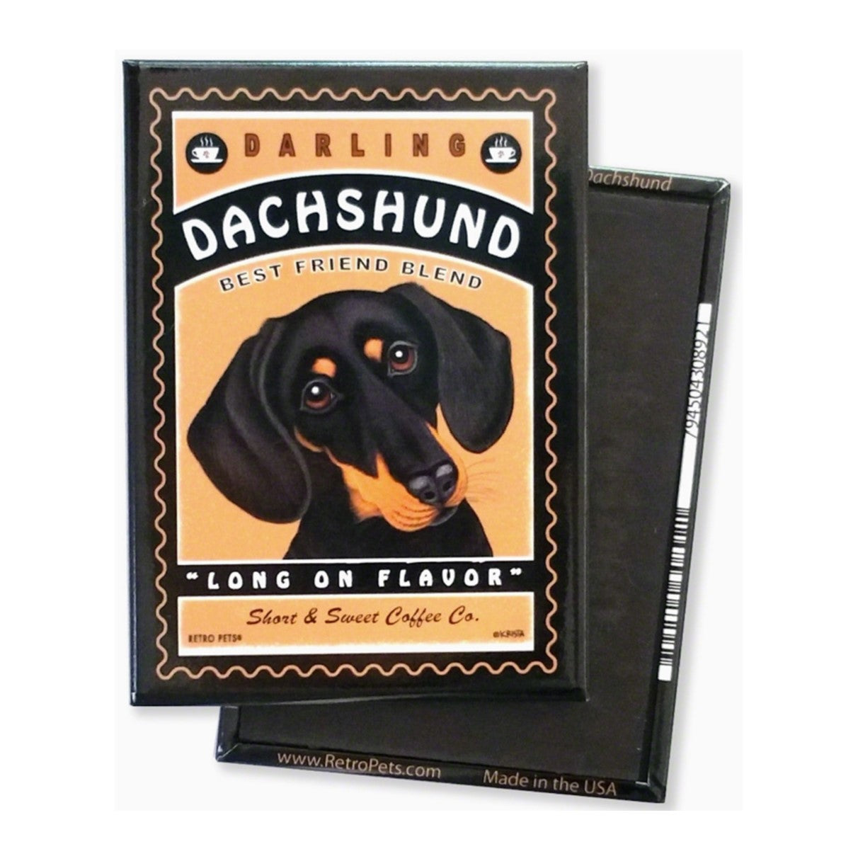 Darling Dachshund Magnet