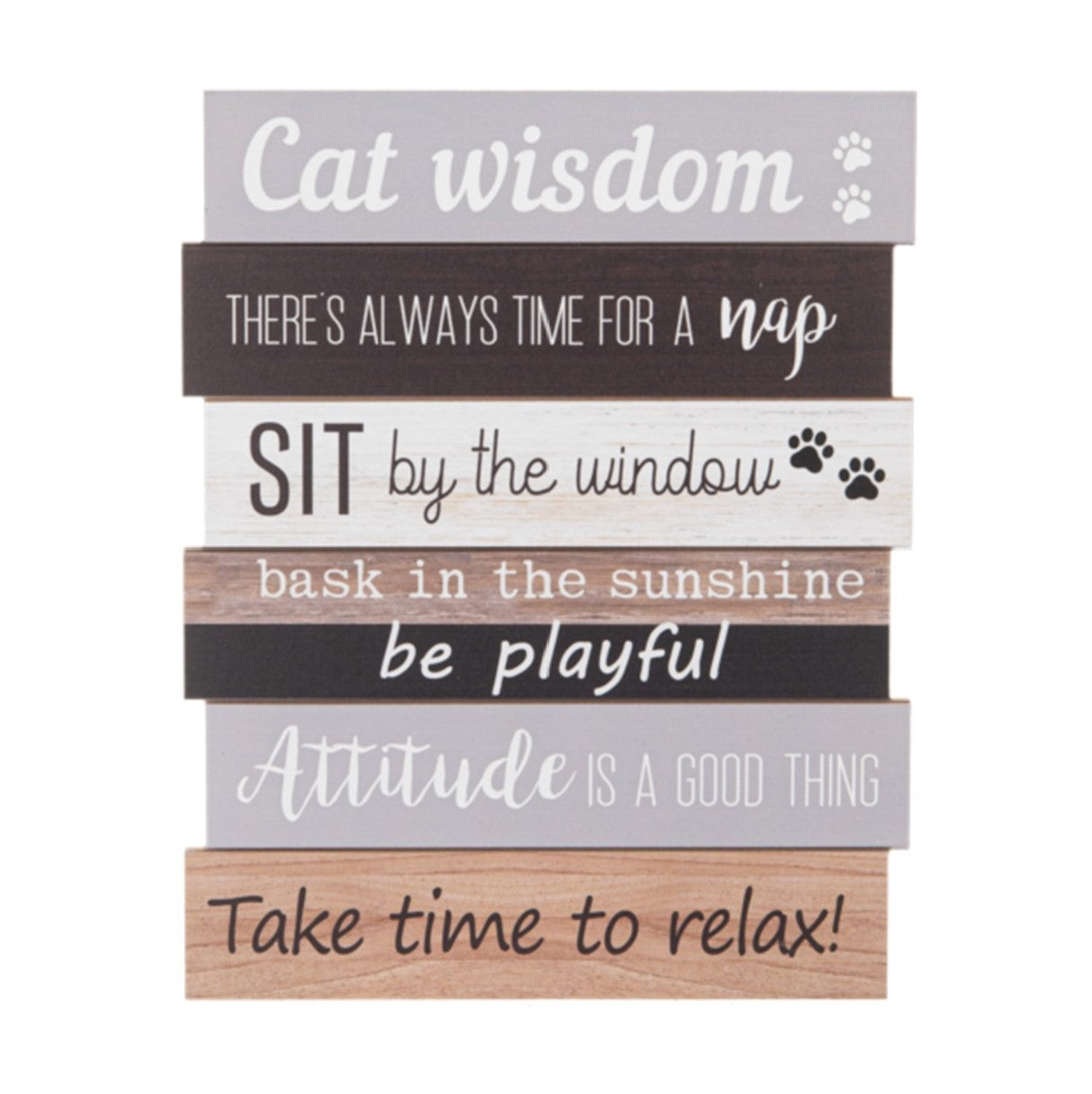 Cat Wisdom Sign