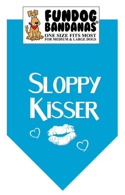 FunDog Sloppy Kisser Bandana - 2 Sizes, Several Colors