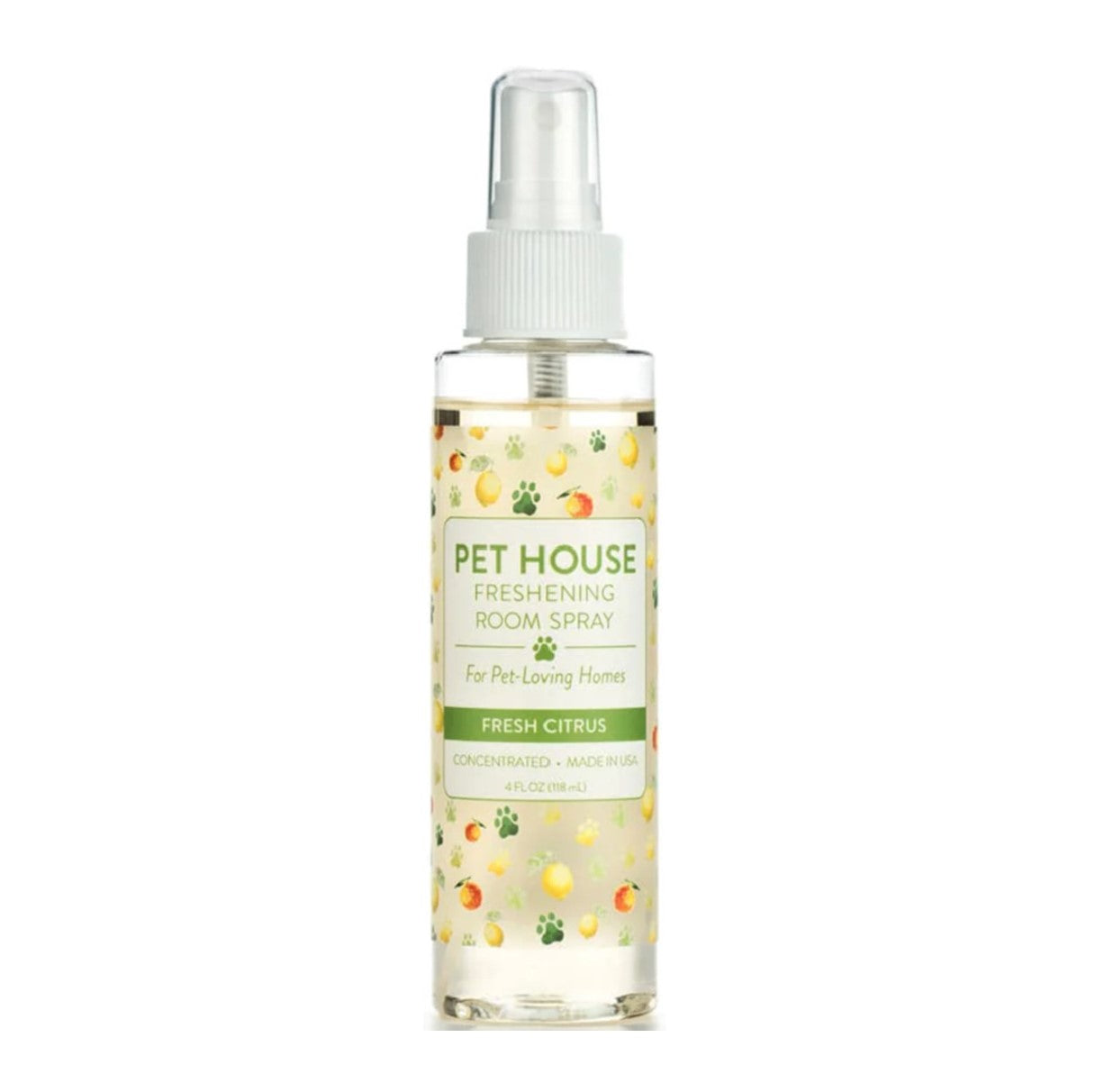 Pet House Room Spray Fresh Citrus 4oz