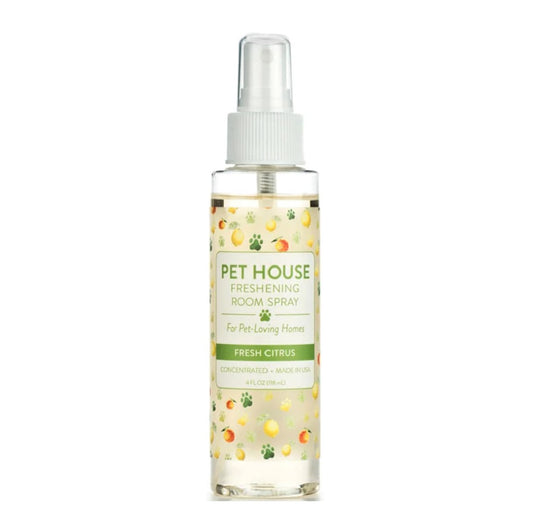 Pet House Room Spray Fresh Citrus 4oz
