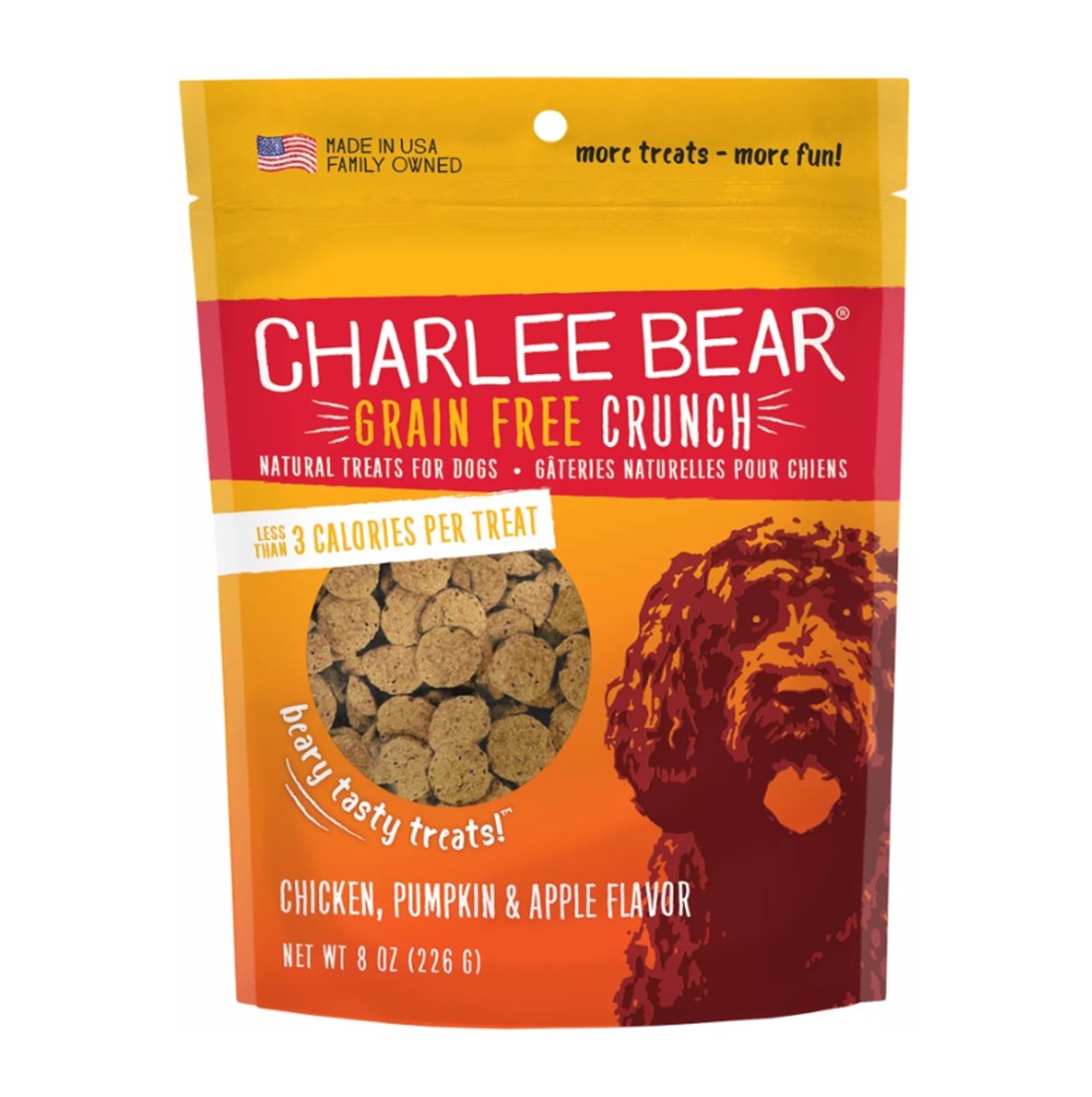 Charlee Bear Chicken/Pump Grain Free 8oz