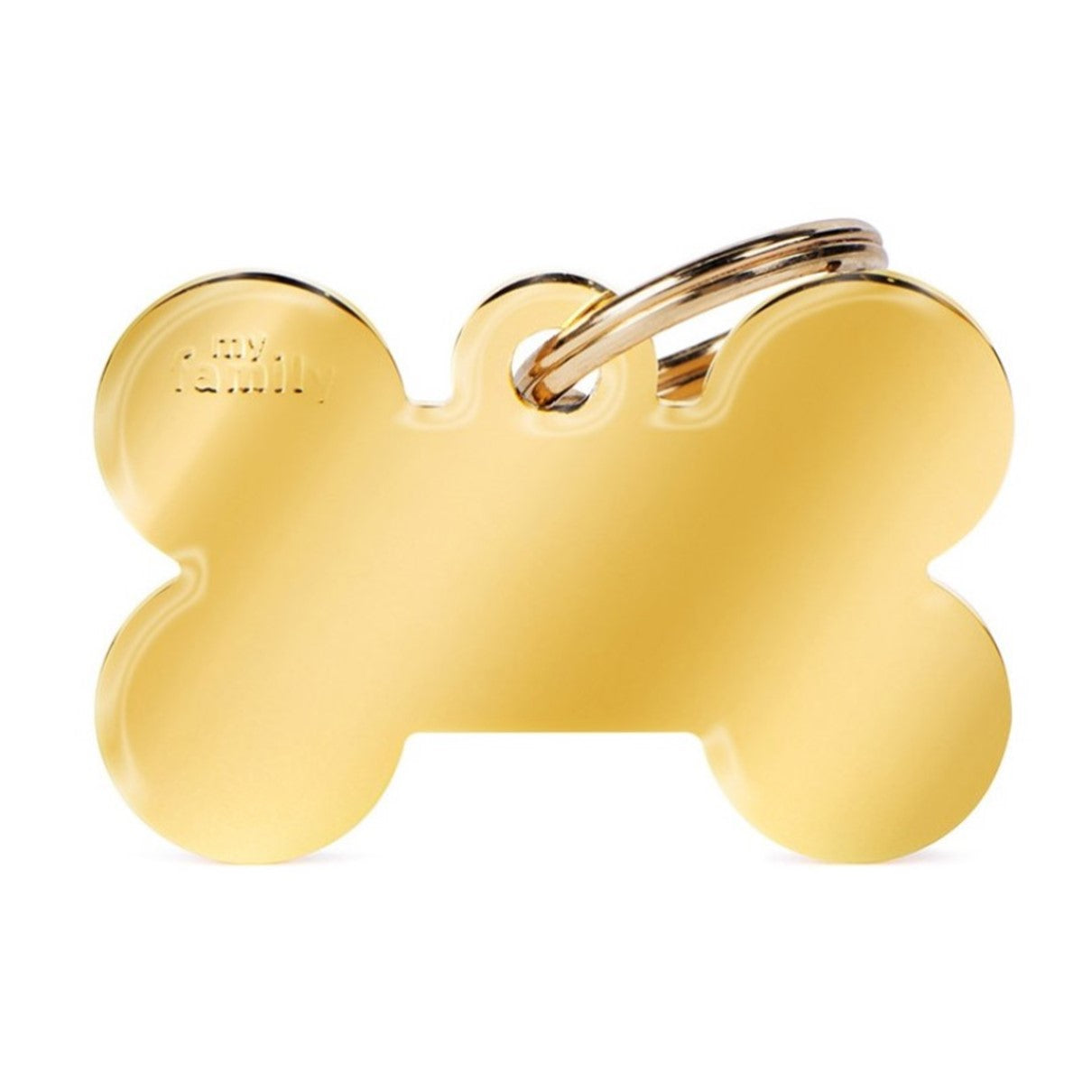 MyFamily Basic Gold-Plated Brass Bone