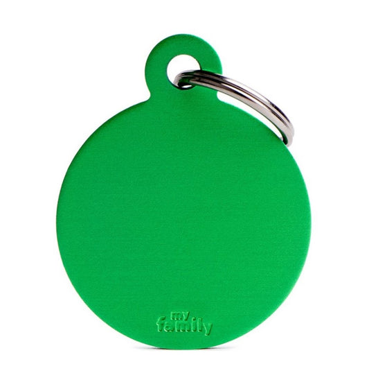 MyFamily Basic Aluminum Green Circle