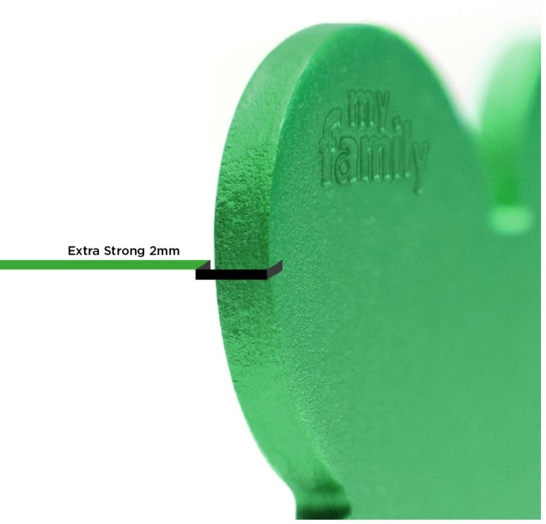 MyFamily Basic Aluminum Green Circle