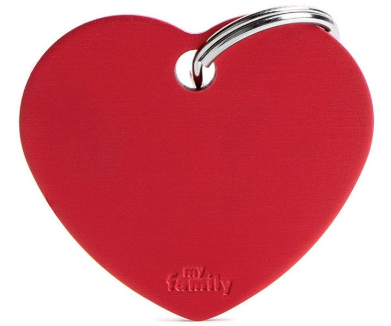 MyFamily Basic Aluminum Red Heart