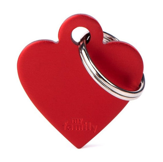 MyFamily Basic Aluminum Red Heart