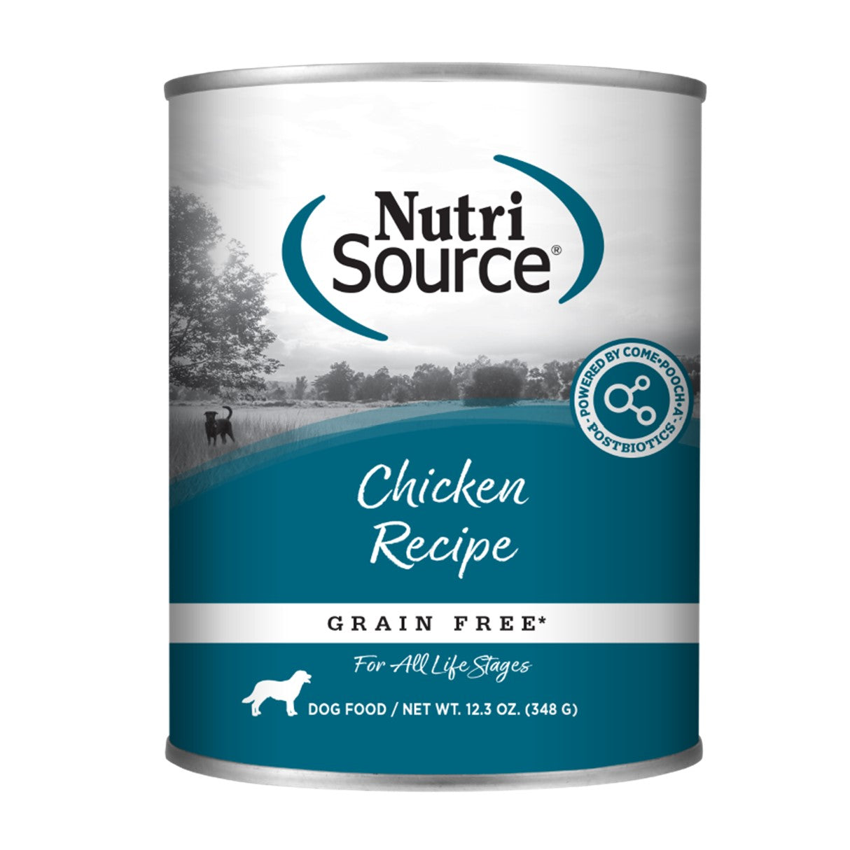 NutriSource Chicken Grain Free Can 12.3oz
