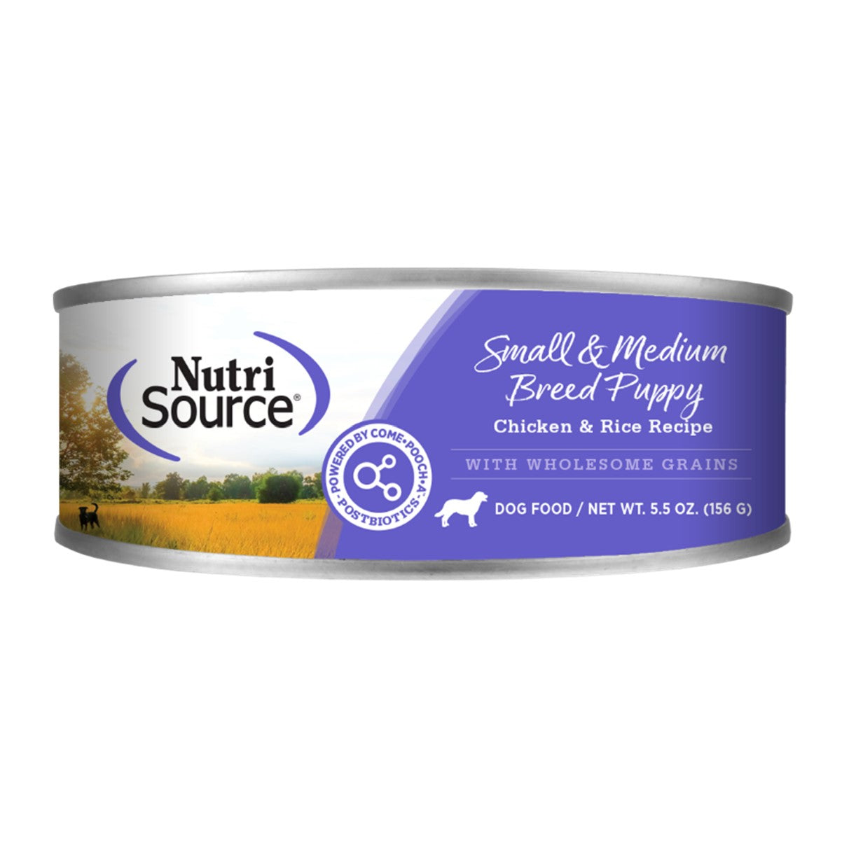 NutriSource S/M Puppy Chicken/Rice Can 5.5oz