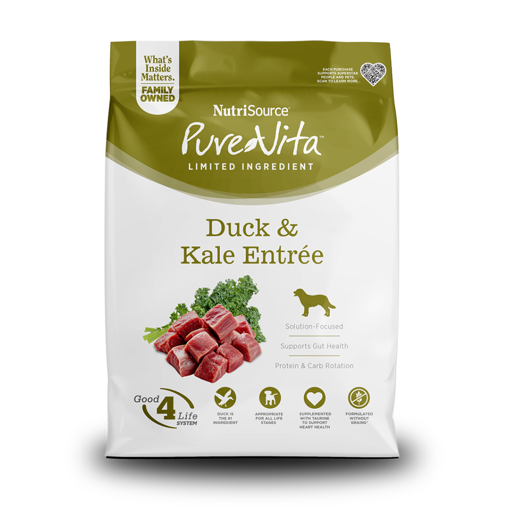 PureVita Duck & Kale (Grain Free)