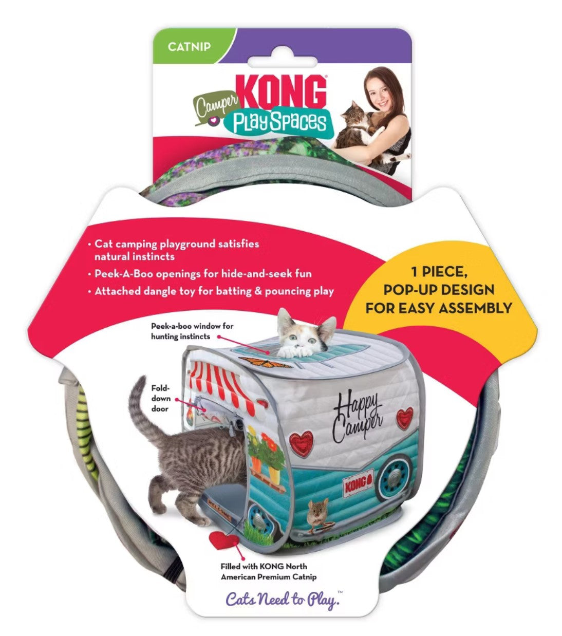 Kong Cat Play Spaces Camper