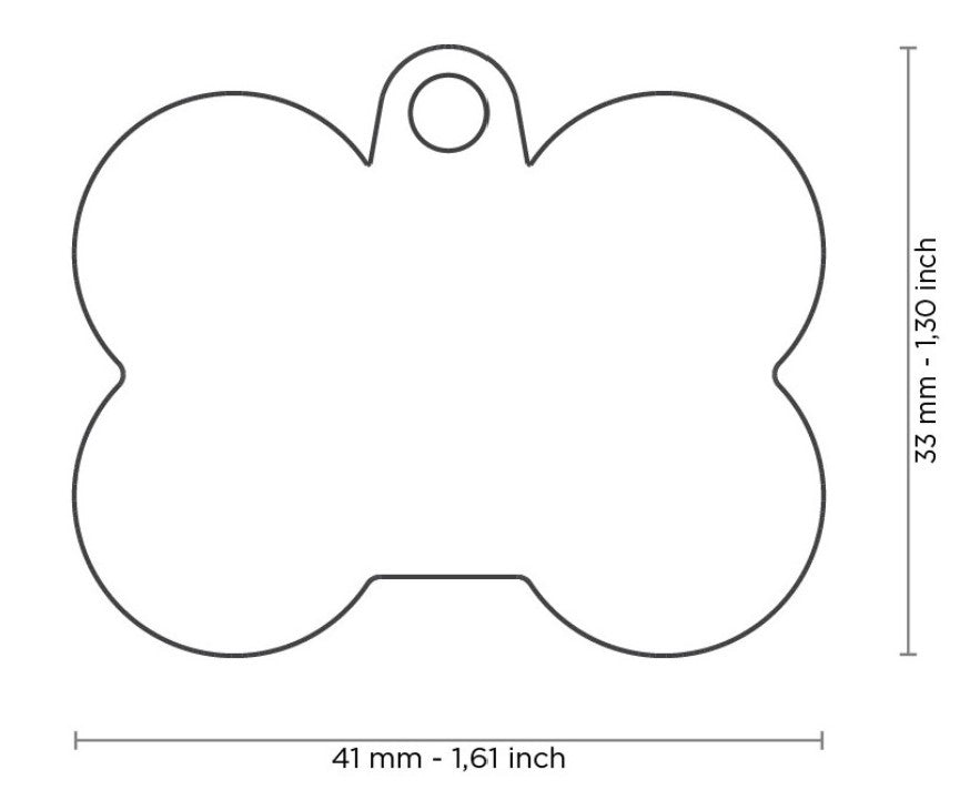MyFamily Hushtag - Chrome Bone w/Black Rubber