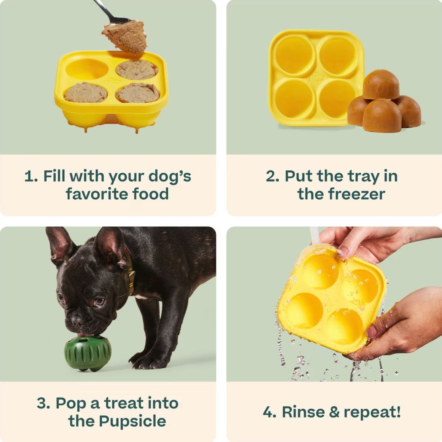 Woof Pupsicle Pops Treat Mold