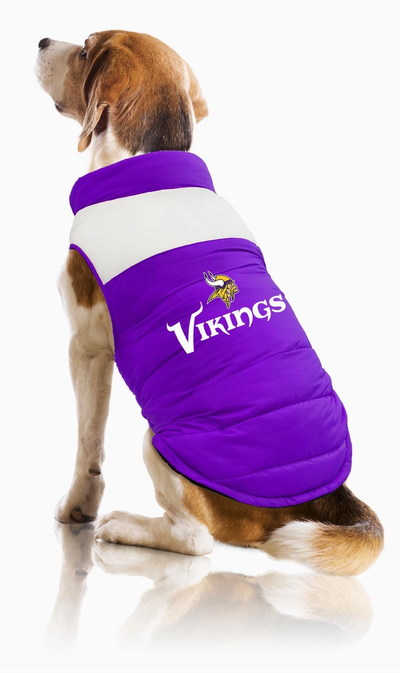 NFL Vikings Puffer Coat
