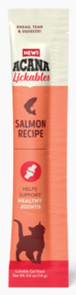 Acana Lickables Salmon 2.5 oz (5 x .5oz sachets)