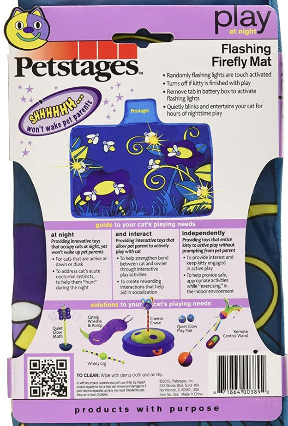 Catstages Flashing Firefly Mat