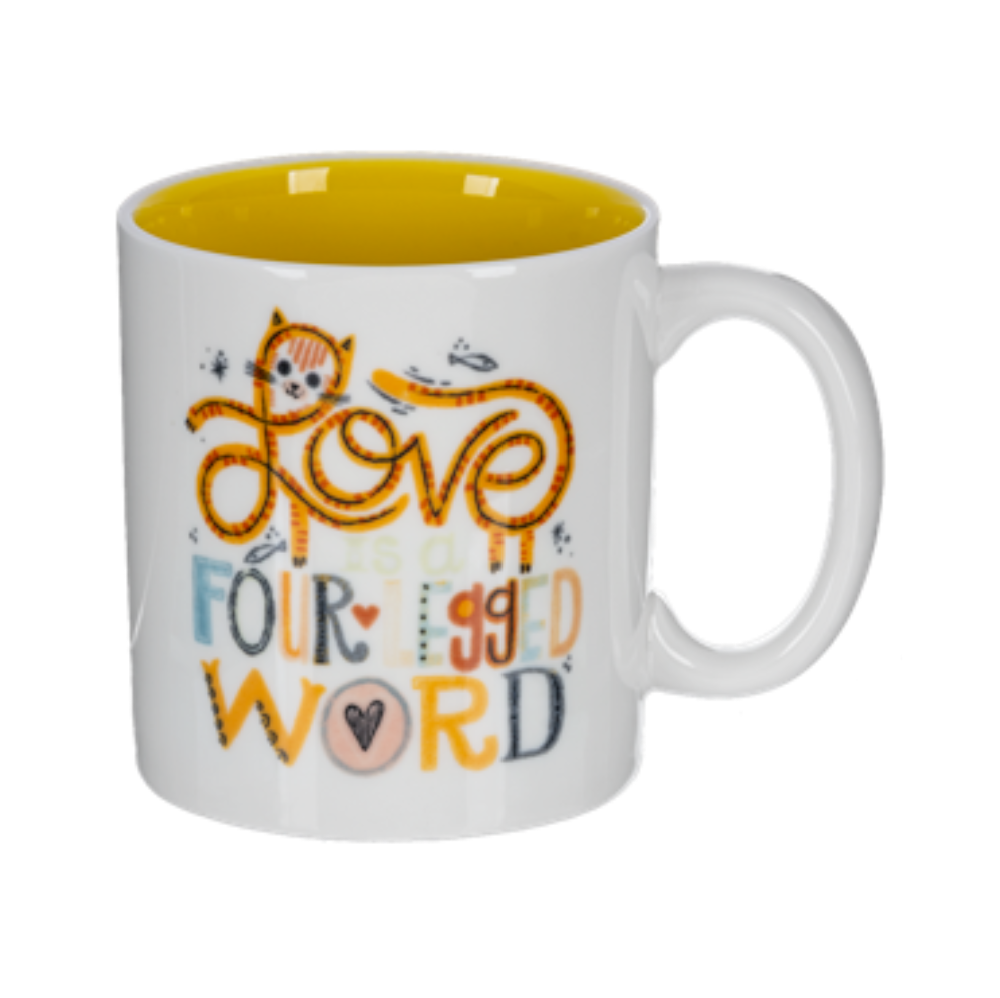 Love Is A Four Legged Word Mug - Disc.