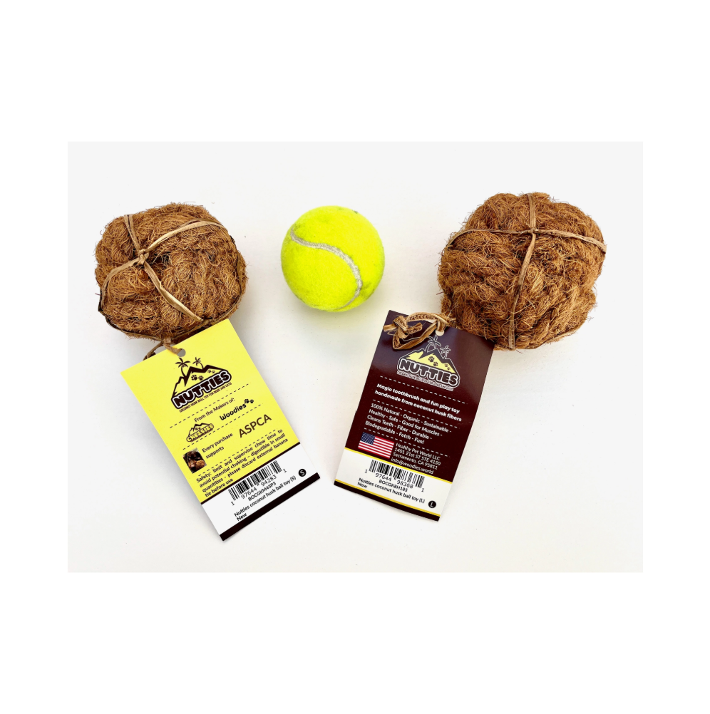 Nutties Coconut Husk Ball - 2 Sizes